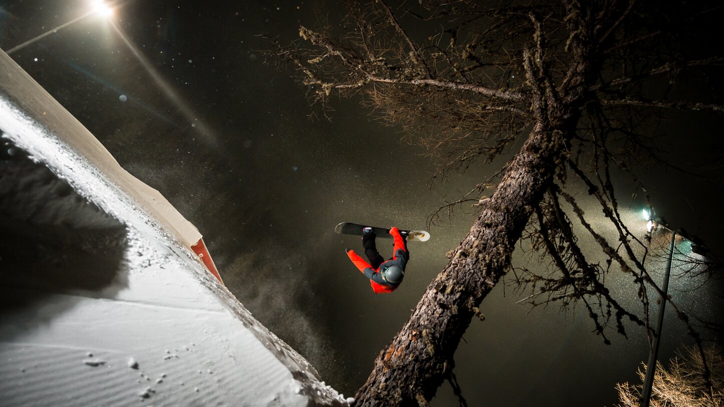 snowboarder winter night | © Ph. F. Tech